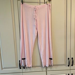 Nordstrom Frills Pink Pajama Pants